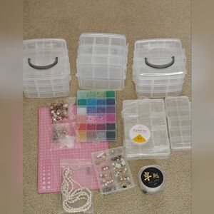 Bracelet Beads Kit For Jewelry Making/Craft supplies storage boxes